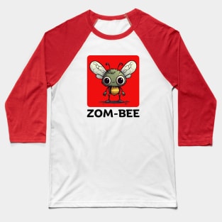 Zom-Bee | Bee Pun Baseball T-Shirt